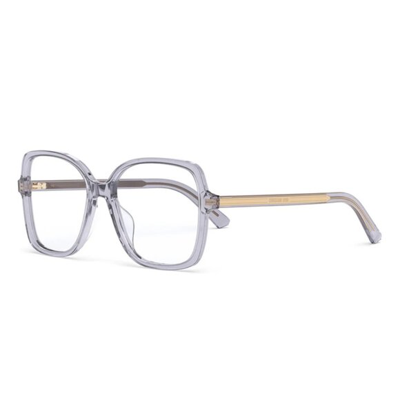 Dior Accessories - NEW AUTHENTIC DIOR DIORSPIRITO S5I 8000 GREY CLEAR WOMEN SQUARE DIOR EYEGLASSES